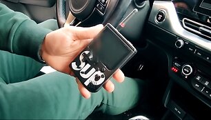 Automobilių vagių naudojamas skeneris