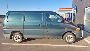 Kimmo „Toyota Hiace“, skirta Ukrainos gynėjams