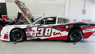 Gusto Grinbergo treniruotės NASCAR automobiliu &bdquo;Ford Mustang&ldquo;