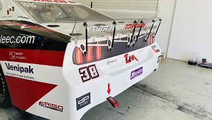 Gusto Grinbergo treniruotės NASCAR automobiliu &bdquo;Ford Mustang&ldquo;