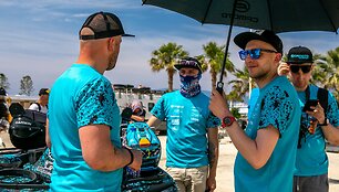 CFMOTO Thunder komanda &ndash; Antanas Kanopkinas ir Adomas Gančierius