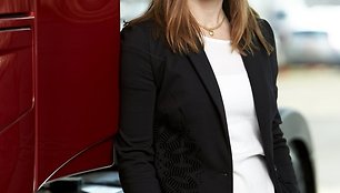 „Volvo Trucks“ eismo ir produktų saugumo vadovė Anna Wrige Berling