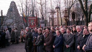 1991 m. Kra&scaron;to apsaugos ministru paskirtas Audrius Butkevičius.