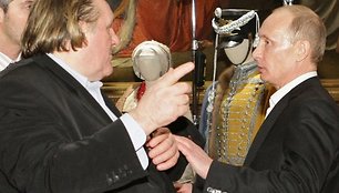 Gerard'as Depardieu ir Vladimiras Putinas (2010)