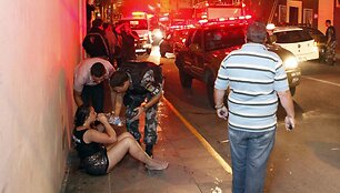 Brazilijoje, mieste Santa Maria klube &bdquo;Kiss&ldquo; kilęs gaisras nusine&scaron;ė kelis &scaron;imtus gyvybių