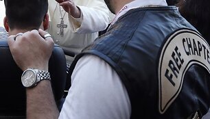 Popiežius palaimino &scaron;imtus tūkstančius &bdquo;Harley-Davidson&ldquo; ir jų &scaron;eimininkų.