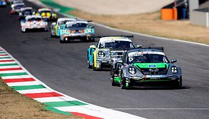 Kajus Šikšnelis „Porsche Carrera Cup Italia“ Mugello trasoje