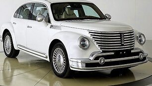 Kinų gamintojo &bdquo;Great Wall&ldquo; modelis, primenantis Pobeda M20 