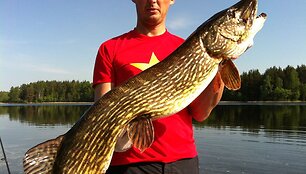 Marius M. paleido 12,5 kg lydeką