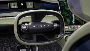 „Škoda“ parodė, kaip atrodys ateities elektromobiliai: prototipas VISION 7S