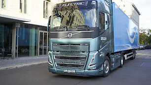 &bdquo;Volvo&ldquo; FH elektriniai sunkvežimiai