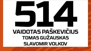 Vaidotas Paškevičius, Tomas Gužauskas, Slavomir Volkov