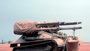 M50 Ontos ilsisi Vietnamo kare. (Pfc Kenneth L. Fuller, Wikimedia)