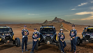 Rokas Baciu&scaron;ka startuos 2023 m. Dakaro ralyje &bdquo;Red Bull Can-am&ldquo; komandoje