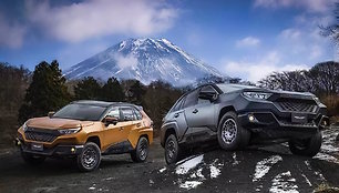 Brutalus „Toyota RAV4“ tiuningas, skirtas kelionei į Marsą