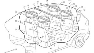 Ford patentas - cilindrinės pagalvės