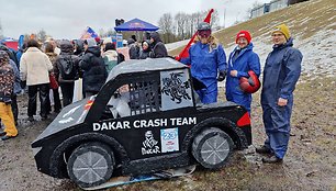 „Red Bull Jump & Freeze“ akį traukė komanda „Dakar Crash Team“