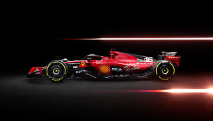 „Scuderia Ferrari“ 2023 m. bolido pristatymas