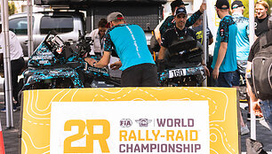 &bdquo;Abu Dhabi Desert Challenge&ldquo;, CFMOTO THUNDER RACING TEAM pasirengimas