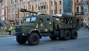 Savaeigė 155 mm haubica &bdquo;Bohdana&ldquo;, atitinkanti NATO standartus