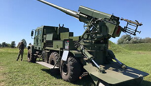 Savaeigė 155 mm haubica &bdquo;Bohdana&ldquo;, atitinkanti NATO standartus