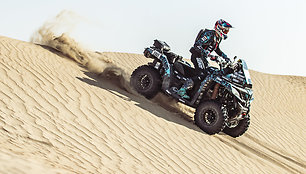 „CFMOTO Thunder Racing Team“ pirmajame Abu Dhabi Desert Challenge greičio ruože