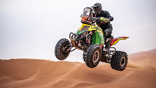 Laisvydas Kancius Abu Dhabi Desert Challenge SS3