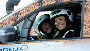 Team North's Girls: Agnė Telyčėnaitė, Sandra Rimkė