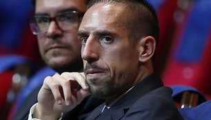 Geriausias Europoje žaidžiantis futbolininkas Franckas Ribery