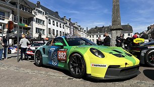 Porsche Baltic Spa lenktynių parade