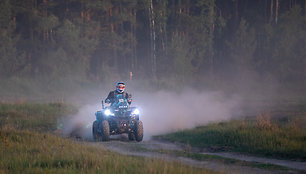 CFMoto Thunder RT Lietuvos Perimetre Gaižiūnuose 