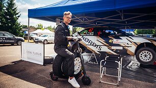 &bdquo;Nordis racing team&ldquo; technikas Arnoldas