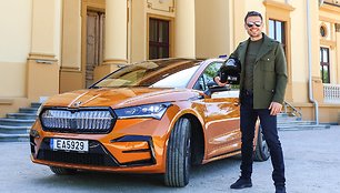 Vaidotas Žala Press ralyje startuos su „Škoda Enyaq Coupe RS iV “.