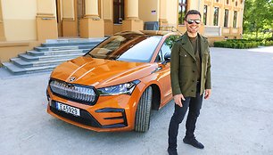 Vaidotas Žala Press ralyje startuos su „Škoda Enyaq Coupe RS iV “.