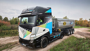 Elektrinis Mercedes Benz &bdquo;eActros 600&ldquo;