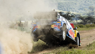 Ottas Tanakas Kenijos WRC