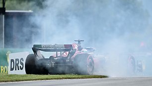 Valtteri Botto incidentas Austrijos GP kvalifikacijoje