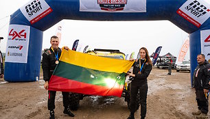 AG Dakar School finišas Breslau ralyje