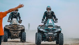 CFMoto Thunder RT finišas Breslau ralyje