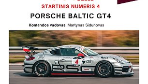 Aurum 1006 km lenktynių komandos: Porsche Baltic GT4