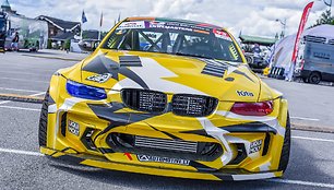 Benediktas Čirba „Drift Masters“ varžybose Suomijoje