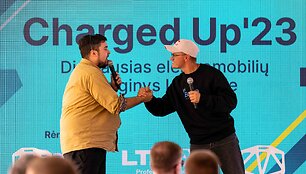 Renginyje &bdquo;Charged up&ldquo; pagerintas elektromobilių rekordas