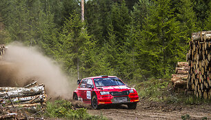 Ralio pilotas Martynas Samsonas