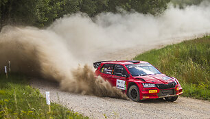 Ralio pilotas Martynas Samsonas