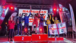 „Samsonas Rally Utena“ finišas ir apdovanojimai