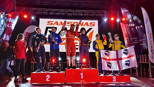 „Samsonas Rally Utena“ finišas ir apdovanojimai