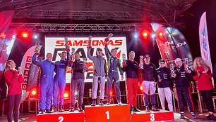 „Samsonas Rally Utena“ finišas ir apdovanojimai