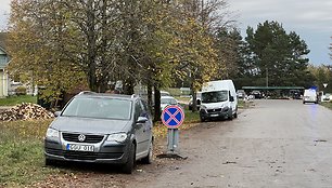 Eismo apribojimai Vilniuje, prie Karveliškių kapinių