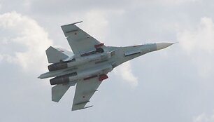Baltarusijos naikintuvas Su-27