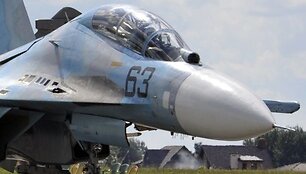 Baltarusijos naikintuvas Su-27